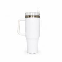 Автомобильная кружка для сублимации 750 мл (30oz), Белая